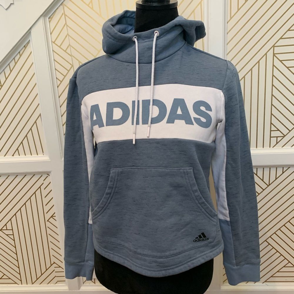 Adidas Cowl Neck Hoodie - Picture 2 of 6